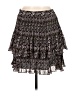 Boden Paisley Black Casual Skirt Size 8 - photo 2