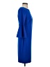 Calvin Klein Solid Blue Cocktail Dress Size 4 - photo 4