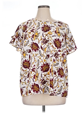 Lane Bryant Short Sleeve Blouse (view 1)