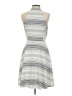 Antonio Melani Stripes Gray Casual Dress Size 4 - photo 2