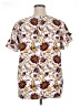 Lane Bryant 100% Polyester White Short Sleeve Blouse Size 16 - photo 2