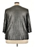 Lane Bryant Metallic Silver 3/4 Sleeve Top Size 26 - 28 Plus - photo 2