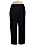 Rena Rowan 100% Wool Solid Black Casual Pants Size 18 - photo 1