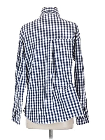 Topshop Long Sleeve Button-Down Shirt (view 2)