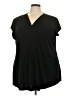 Lane Bryant Black Short Sleeve Blouse Size 26 - 28 Plus - photo 1