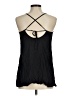 Xhilaration 100% Rayon Black Sleeveless Blouse Size M - photo 2