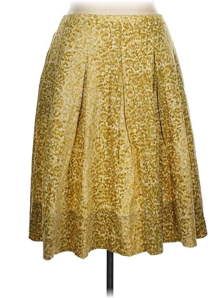 Pre-owned Talbots Casual Skirt In Gold