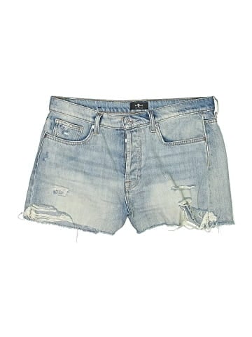 7 For All Mankind Denim Shorts (view 1)