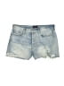 7 For All Mankind Blue Denim Shorts Size 31 waist - photo 1
