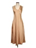 chloe kristyn Solid Tan Casual Dress Size S - photo 1
