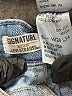 Signature Hearts Blue Jeans Size 28L - photo 4