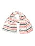 Unbranded Stripes Gray Pink Scarf One size - photo 1