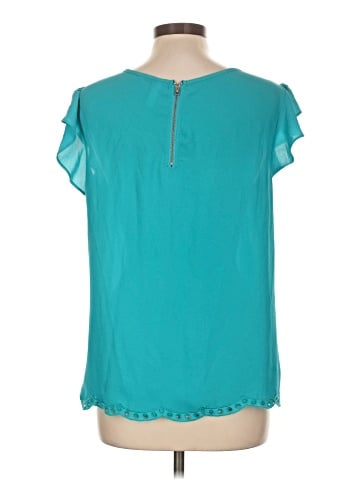 Xhilaration Short Sleeve Blouse (view 2)