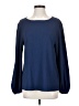 Lularoe Blue Long Sleeve Blouse Size S - photo 1