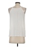 Assorted Brands 100% Rayon Ivory Sleeveless Blouse Size S (estimated) - photo 2