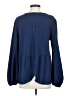 Lularoe Blue Long Sleeve Blouse Size S - photo 2