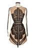 Three Floor 100% Polyamide Tan Cocktail Dress Size 4 - photo 1