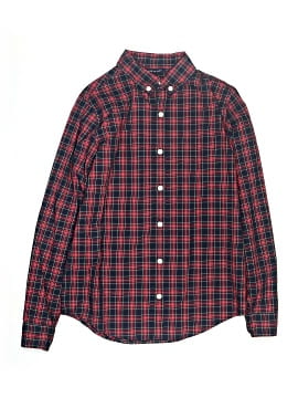 Janie And Jack Long Sleeve Button Down Shirt
