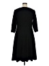 Talbots Solid Black Casual Dress Size 14WP - photo 2