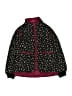 Free Assembly 100% Recycled Polyester Hearts Black Track Jacket Size 7 - 8 - photo 1