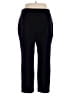 Investments Solid Black Active Pants Size 16 - photo 2