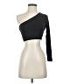 Shein Black 3/4 Sleeve Top Size S - photo 1