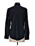 Uniqlo 100% Rayon Polka Dots Black Long Sleeve Blouse Size S - photo 2