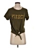 Bongo 100% Cotton Green Short Sleeve Top Size S - photo 1