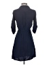 BCX 100% Rayon Solid Blue Casual Dress Size XS - photo 2