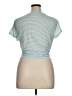 Lucky Brand Teal Short Sleeve Top Size 1X - photo 2