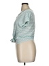 Lucky Brand Teal Short Sleeve Top Size 1X - photo 5