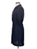 BCX 100% Rayon Solid Blue Casual Dress Size XS - photo 5
