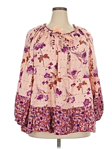 Avenue 3/4 Sleeve Blouse (view 1)