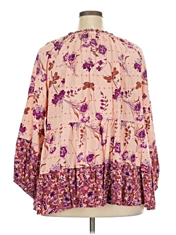 Avenue 3/4 Sleeve Blouse (view 2)