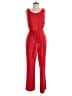 Tahari by ASL Solid Red Jumpsuit Size 10 - photo 1