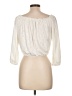 Six/Fifty Ivory 3/4 Sleeve Blouse Size L - photo 2