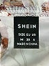Shein Floral Ivory Long Sleeve Blouse Size 6 - photo 7
