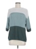Unbranded Color Block Teal Pullover Sweater Size M (estimated) - photo 1