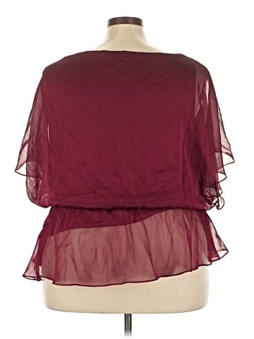 DressBarn Short Sleeve Blouse (view 2)