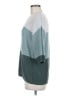 Unbranded Color Block Teal Pullover Sweater Size M (estimated) - photo 5