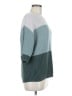 Unbranded Color Block Teal Pullover Sweater Size M (estimated) - photo 4