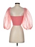 Unbranded Pink 3/4 Sleeve Blouse Size XS (estimated) - photo 2
