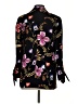 Unbranded Floral Black Blazer Size XS - photo 2