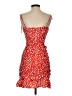 Shein 100% Polyester Hearts Red Cocktail Dress Size S - photo 2