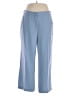 Marina Rinaldi Solid Blue Casual Pants Size UK 14 / US 10 - photo 1