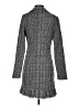 Storia 100% Rayon Houndstooth Gray Coat Size S - photo 2