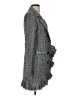 Storia 100% Rayon Houndstooth Gray Coat Size S - photo 4