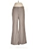 Larry Levine Chevron-herringbone Gray Dress Pants Size 10 - photo 1