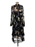 Reiss Print Black Cocktail Dress Size 8 - photo 2