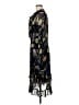 Reiss Print Black Cocktail Dress Size 8 - photo 5